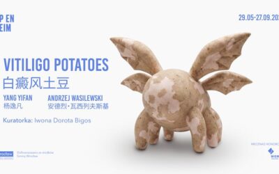 Wystawa Andrzeja Wasilewskiego i Yang Yifana „Vitiligo potatoes 白癜⻛土豆” w Galerii OP ENHEIM